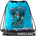Minecraft Спортна торба Diamond Miner 66129